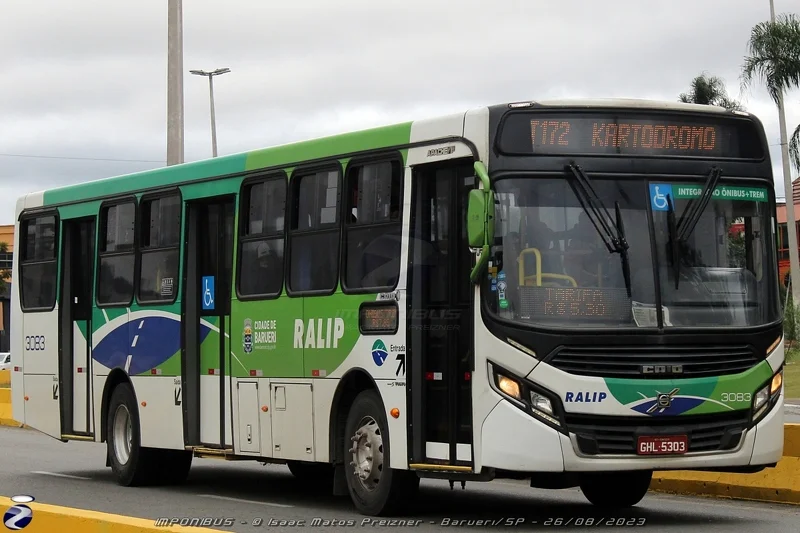 Linha de Ônibus A112 Estação Antonio João / Barueri Centro (via Museu da Bíblia, Hospital Municipal e Parque Municipal), empresa Ralip - Ralip Transportes Rodoviários, cidade Barueri, estado SP