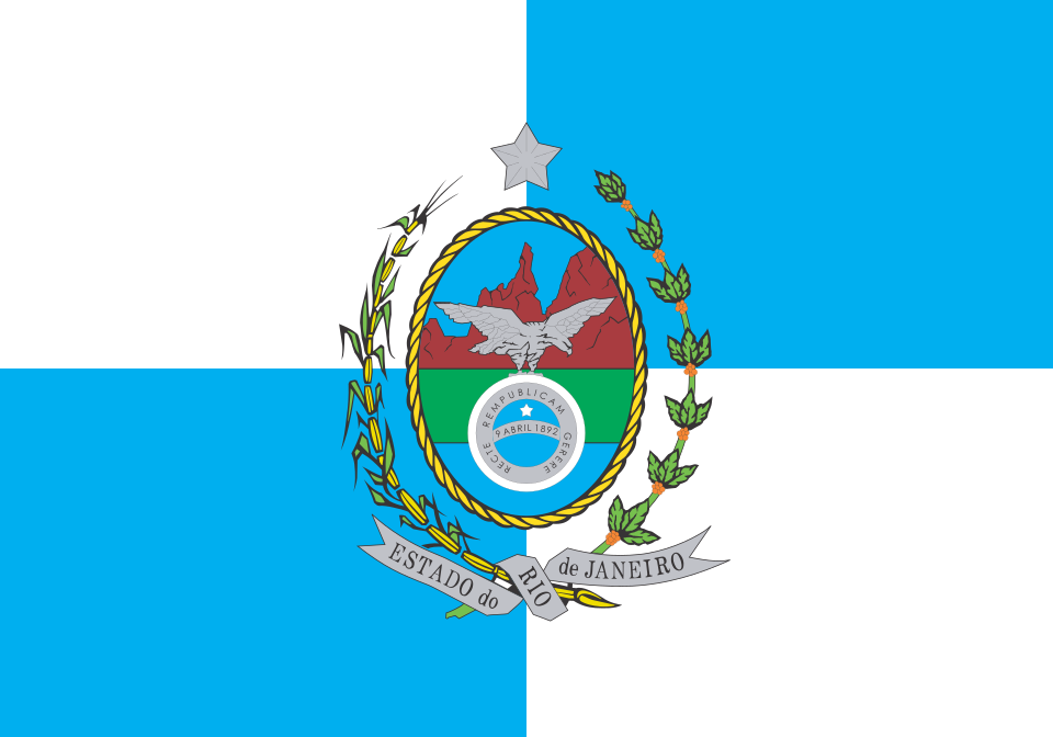 Imagem Bandeira estado Rio de Janeiro